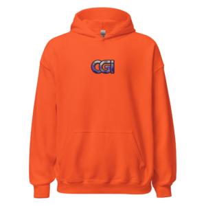 Hoodie Orange - CGI