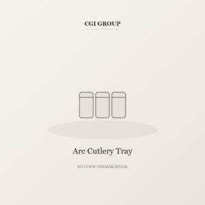 Arc Cutlery Tray – Kitchen Organization by CGI GROUP