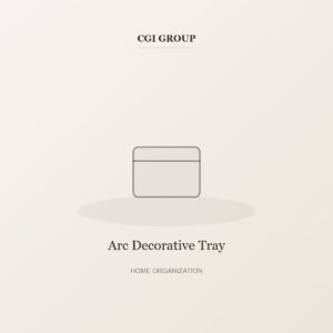 Arc Decorative Tray – Home Organization by CGI GROUP