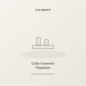 Calm Cosmetic Organizer – Bathroom Organization by CGI GROUP
