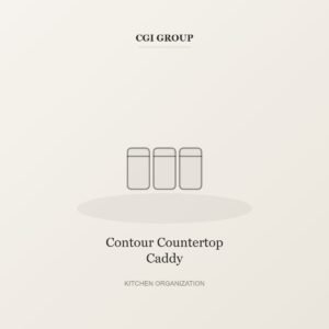 Contour Countertop Caddy – Kitchen Organization by CGI GROUP