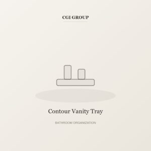 Contour Vanity Tray – Bathroom Organization by CGI GROUP