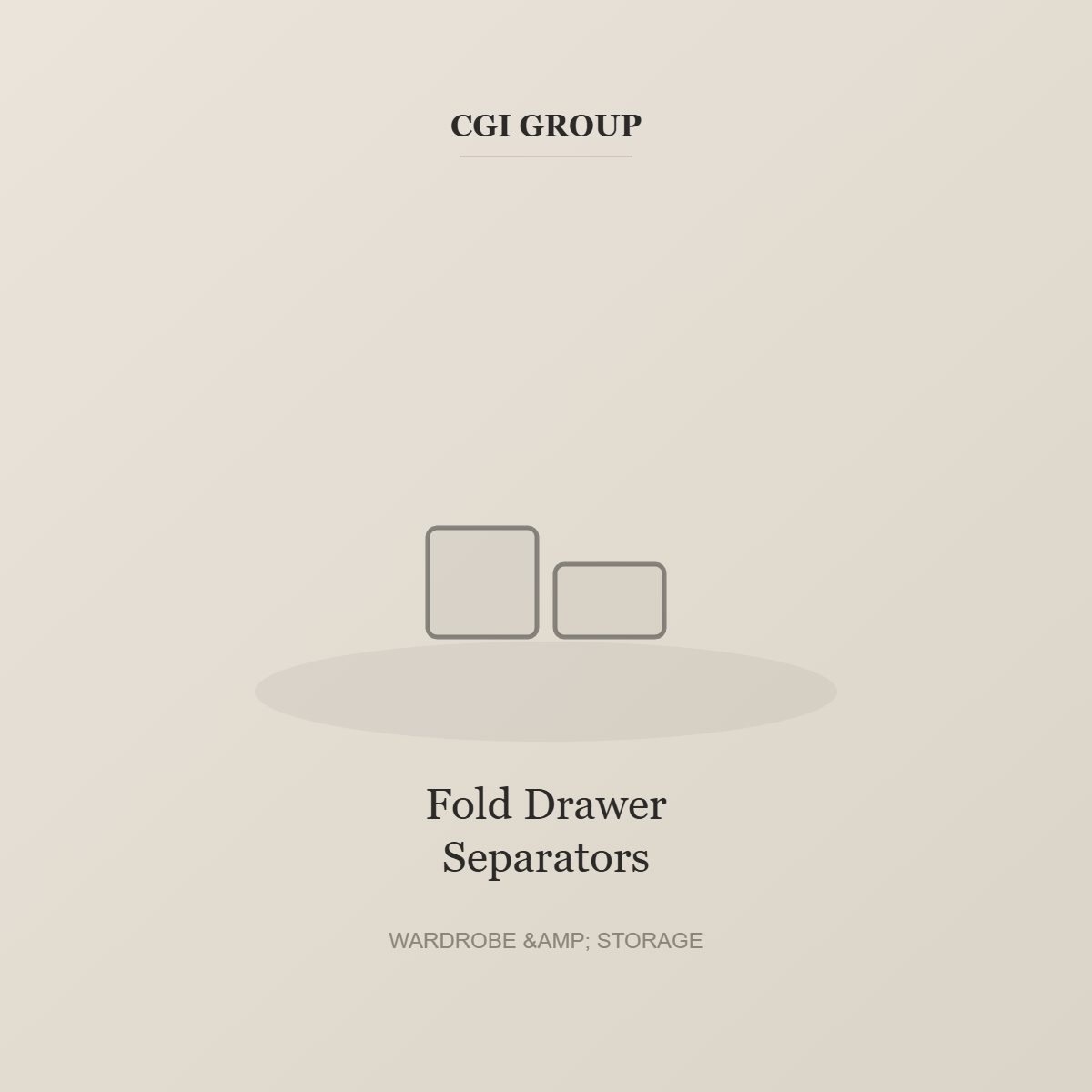 Fold Drawer Separators detail – CGI GROUP