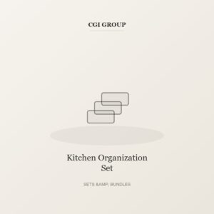 Kitchen Organization Set – Sets & Bundles by CGI GROUP