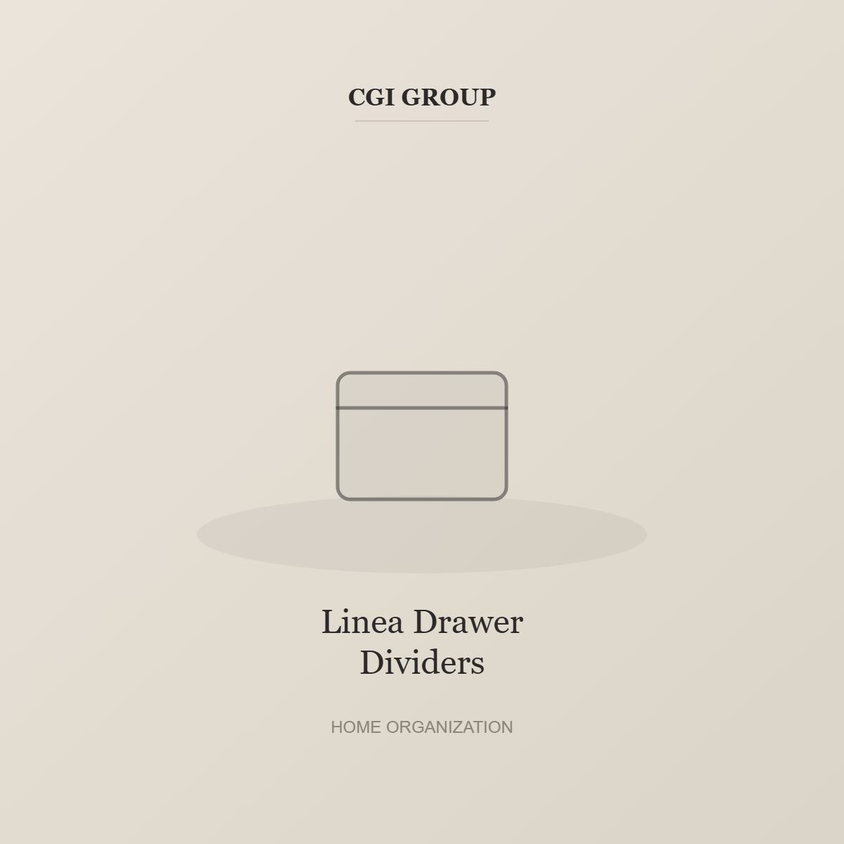 Linea Drawer Dividers detail – CGI GROUP