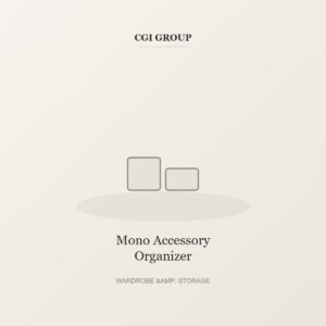 Mono Accessory Organizer – Wardrobe & Storage by CGI GROUP