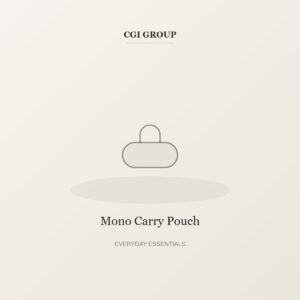 Mono Carry Pouch – Everyday Essentials by CGI GROUP