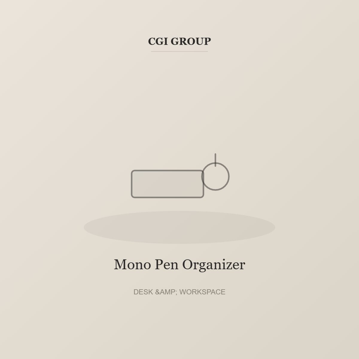Mono Pen Organizer detail – CGI GROUP