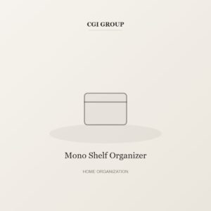 Mono Shelf Organizer – Home Organization by CGI GROUP