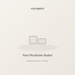 Nest Wardrobe Basket – Wardrobe & Storage by CGI GROUP