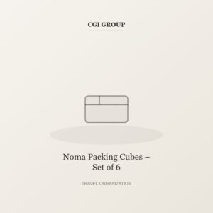 Noma Packing Cubes – Set of 6 – Travel Organization by CGI GROUP