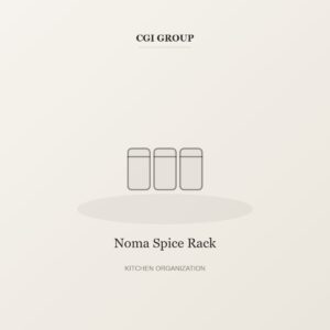 Noma Spice Rack – Kitchen Organization by CGI GROUP