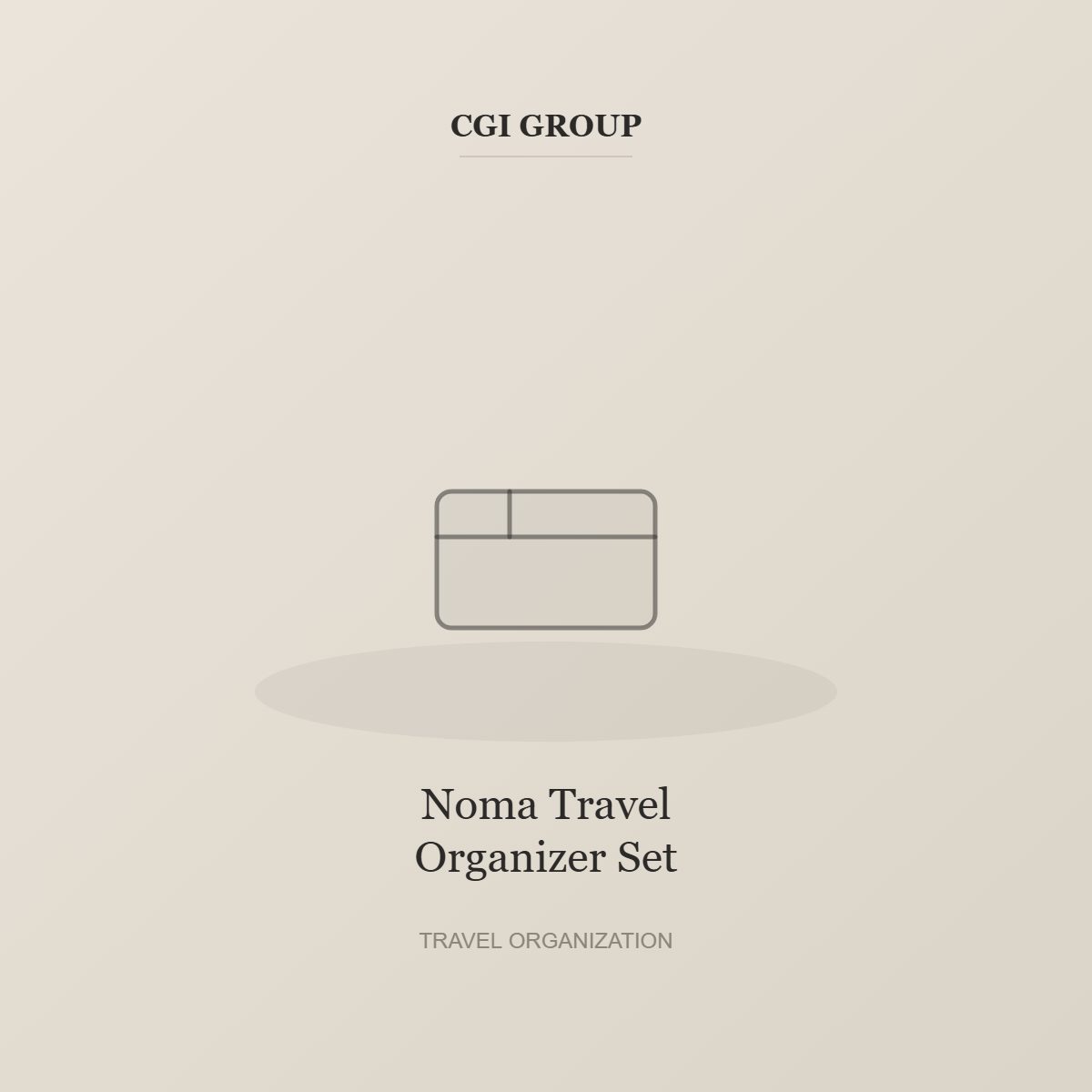 Noma Travel Organizer Set detail – CGI GROUP